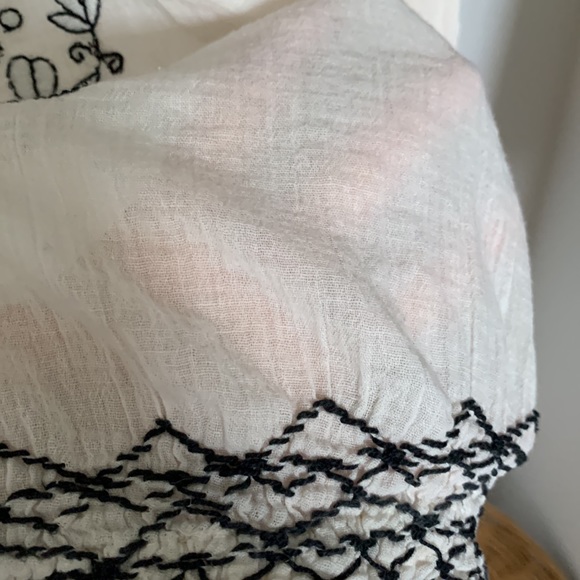 Spell Folklore boho Top in Ivory S preowned - Picture 13 of 15